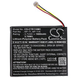 3.7V, Li-Polymer, 1000mAh, Camera battery fits Casio, Lis1639cspc, Tr Mini, Tr-m11, 3.7Wh Camera Cameron Sino Technology Limited (Camera)
