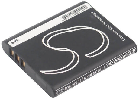 Camera Battery For Casioexilim Ex-tr10, Exilim Ex-tr100, Exilim 3.7v, 800mah - 2.96wh Camera Cameron Sino Technology Limited (Camera)