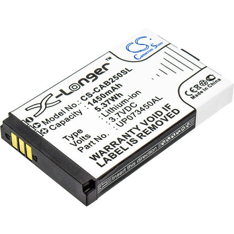 3.7V, Li-ion, 1450mAh, SmartPhone battery fits Jcb, Caterpillar, Cat, Up073450al, B25, 5.37Wh Mobile, SmartPhone Cameron Sino Technology Limited (Smartphone)