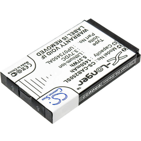 3.7V, Li-ion, 1450mAh, SmartPhone battery fits Jcb, Caterpillar, Cat, Up073450al, B25, 5.37Wh Mobile, SmartPhone Cameron Sino Technology Limited (Smartphone)