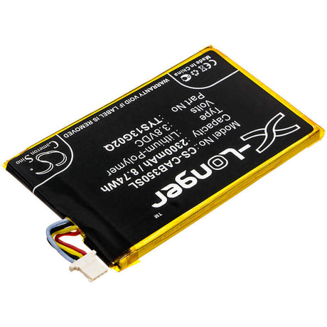 3.8V, Li-Polymer, 2300mAh, SmartPhone battery fits Cat, Caterpillar, Tys13g02q, B35, 8.74Wh Mobile, SmartPhone Cameron Sino Technology Limited (Smartphone)