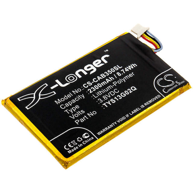 3.8V, Li-Polymer, 2300mAh, SmartPhone battery fits Cat, Caterpillar, Tys13g02q, B35, 8.74Wh Mobile, SmartPhone Cameron Sino Technology Limited (Smartphone)
