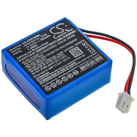 10.8V, Li-ion, 700mAh, Payment Terminal battery fits Cce, 2258, 10, 112 Base, 7.56Wh Payment Terminal Cameron Sino Technology Limited