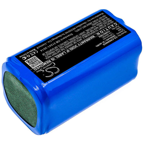 14.4V, Li-ion, 2600mAh, Vacuum battery fits Solac, Neatsvor, Conga 1090, Conga 1090 Connected, Conga 1091, 37.44Wh Vacuum Cameron Sino Technology Limited