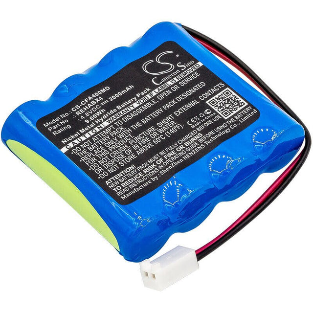 4.8V, Ni-MH, 2000mAh, Medical battery fits Cefar, Rehabx4, 2652, Activ X 4, 9.60Wh Medical Cameron Sino Technology Limited (Medical)
