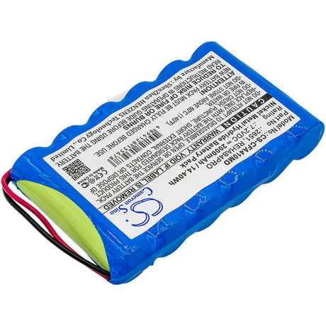 7.2V, Ni-MH, 2000mAh, Medical battery fits Cefar, 2651, Activ 4, Bodymax Trainer (ngsf4), 14.40Wh Medical Cameron Sino Technology Limited (Medical)