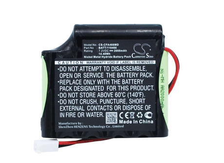 7.2V, Ni-MH, 2000mAh, Medical battery fits Globus, Magnum, Stimulator, Muscle Stimulator Myo, Muscle Stimulator Myo Rehab4, 14.40Wh Medical Cameron Sino Technology Limited (Medical)
