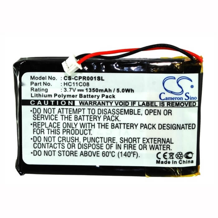 3.7V, Li-Polymer, 1350mAh, GPS battery fits Celestron, Hc11c08, 44870, 44871, 5Wh GPS, Navigator Cameron Sino Technology Limited