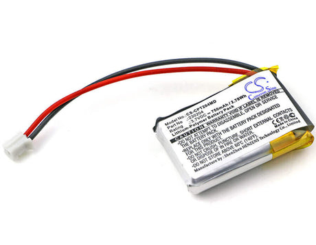 3.7V, Li-Polymer, 750mAh, Medical battery fits Celltreat, 230204, Pipet Controller, 2.78Wh Medical Cameron Sino Technology Limited (Medical)