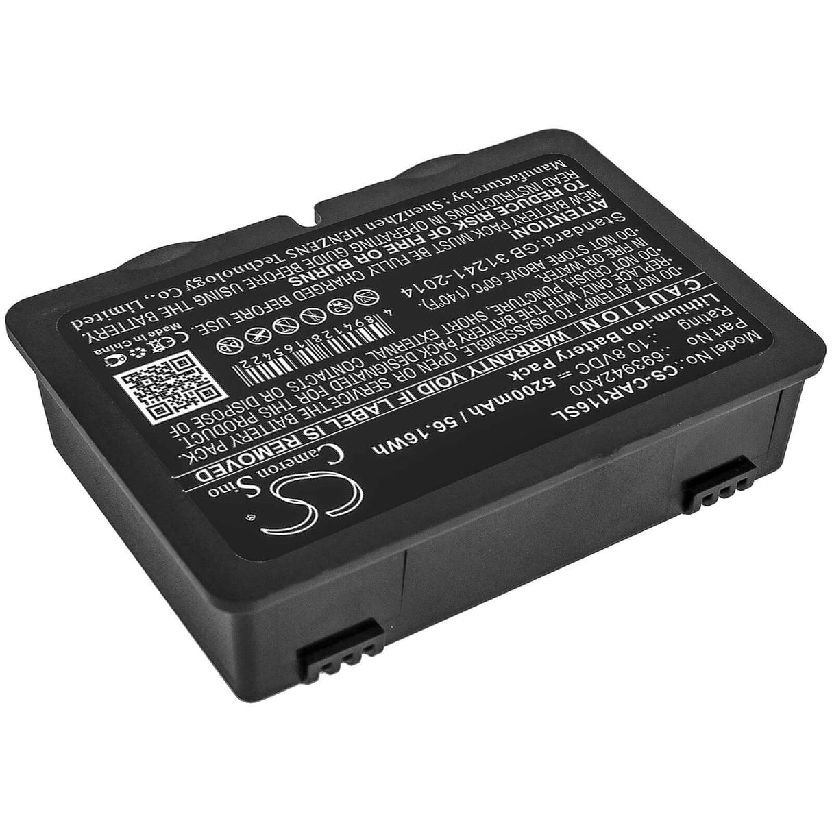 10.8V, Li-ion, 5200mAh, Equipment battery fits Chauvin Arnoux, 693942a00, C.A 6116N, C.a 6117, 56.16Wh Equipment, Survey, Test Cameron Sino Technology Limited