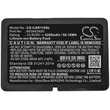10.8V, Li-ion, 5200mAh, Equipment battery fits Chauvin Arnoux, 693942a00, C.A 6116N, C.a 6117, 56.16Wh Equipment, Survey, Test Cameron Sino Technology Limited