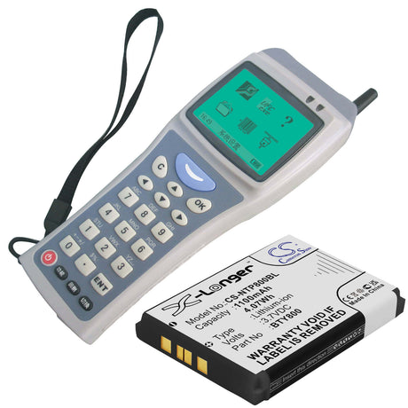 Barcode Scanner Battery For Cipher Lab 8200 3.7v, 1100mah - 4.81wh Barcode Scanner Cameron Sino Technology Limited