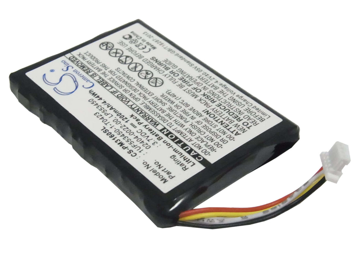 Camera Battery For Cisco 3rd, F460, Generation, M31120b, 3.7v, 1200mah - 4.44wh Camera Cameron Sino Technology Limited (Camera)