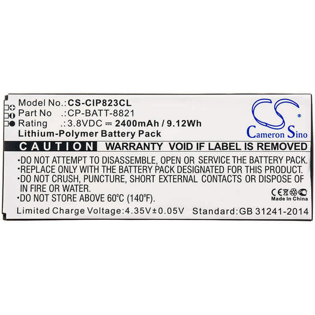 3.8V, Li-Polymer, 2400mAh, Cordless Phone battery fits Cisco, 74-102376-01, Cp-8821, Cp-8821-ex-k9-bun, 9.12Wh Cordless Phone Cameron Sino Technology Limited (Cordless Phone)