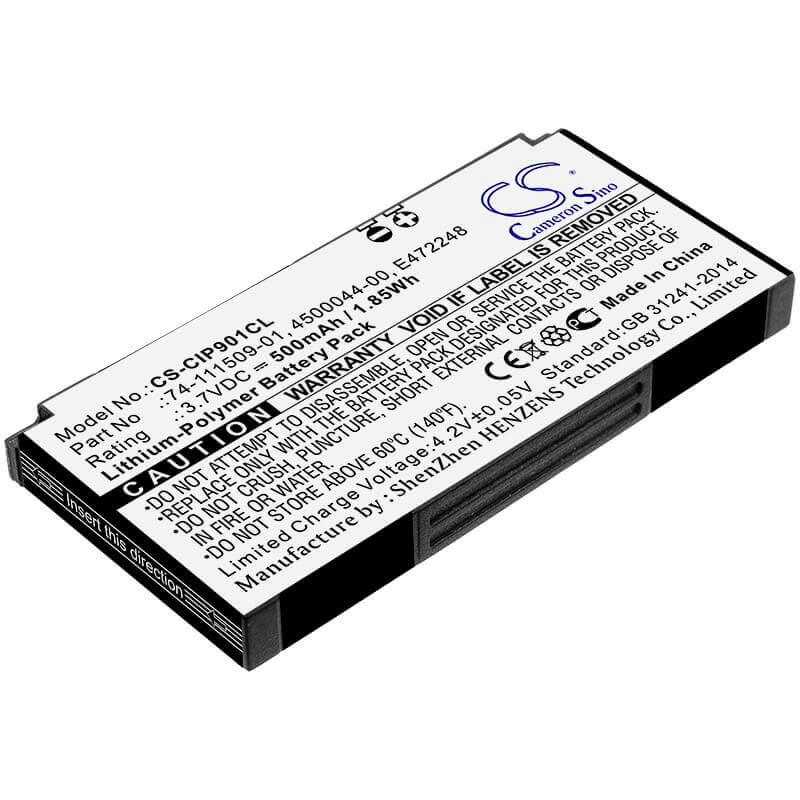 3.7V, Li-Polymer, 500mAh, Cordless Phone battery fits Cisco, 4500044-00, 8831 Daisy Chain Kit, 8831 Speaker Base, 1.85Wh Cordless Phone Cameron Sino Technology Limited (Cordless Phone)