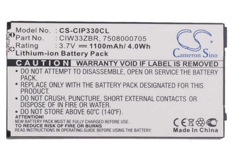Cordless Phone Battery For Cisco, Linksys Wip330, Wip330 3.7v, 1100mah - 4.07wh Cordless Phone Cameron Sino Technology Limited (Cordless Phone)