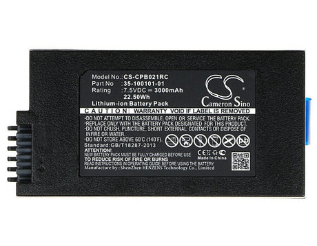 7.5V, Li-ion, 3000mAh, Cable Modem battery fits Cisco, 35-100101-01, 4025494, Pegatron Pb021, 22.5Wh Cable Modem Cameron Sino Technology Limited