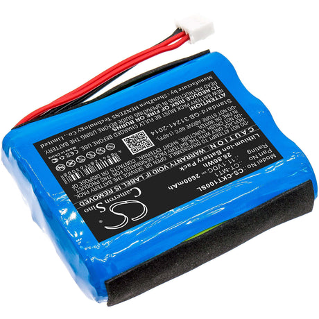 11.1V, Li-ion, 2600mAh, Equipment battery fits Tecatel, Clarke-tech, Ct-mt1, CT Triple, 28.86Wh Equipment, Survey, Test Cameron Sino Technology Limited