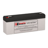 Battery For Clary Corporation UPS1500va1g For UPS, 1 X 12v, 2.6ah - 31.2wh UPS Batteries CB Range