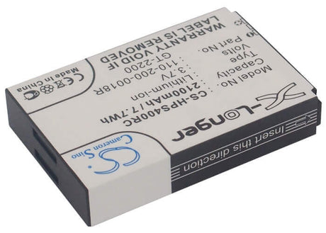 3.7V, Li-ion, 2100mAh, Hotspot battery fits Netzero, Clear, 110-200-0018r, Apollo 4g, Hotspot 4g Apollo, 7.77Wh Hotspot Cameron Sino Technology Limited