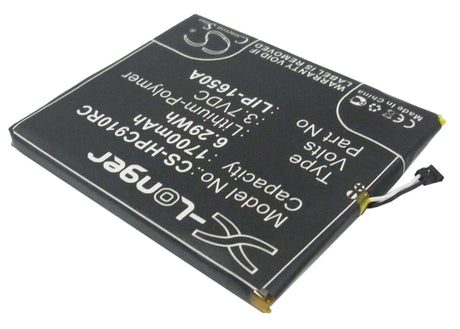 3.7V, Li-Polymer, 1700mAh, Hotspot battery fits Freedompop, Clear, Lip-1650a, Ifm-910cw, Ifm-930cw, 6.29Wh Hotspot Cameron Sino Technology Limited