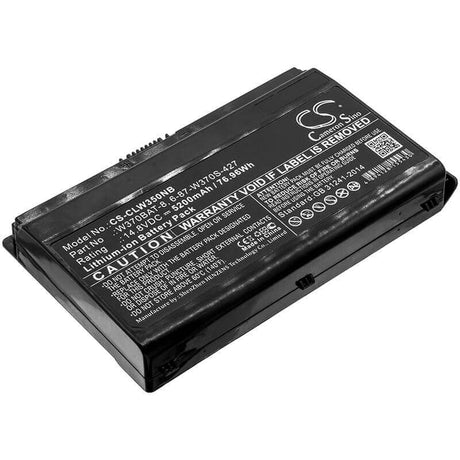 Battery For Clevo, G508ii, K590s, K590s-i7 14.8v, 5200mah - 76.96wh Notebook, Laptop Cameron Sino Technology Limited   