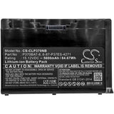 Battery For Clevo, P370em, P370em3, P370sm 15.12v, 5600mah - 84.67wh Notebook, Laptop Cameron Sino Technology Limited (Suspended)