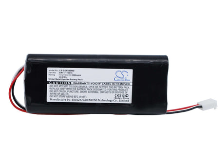 19.2V, Ni-MH, 2500mAh, Medical battery fits Clinical Dynamics, 460005-078, Blood Pressure Unit, Gx-2, 48.00Wh Medical Cameron Sino Technology Limited (Medical)