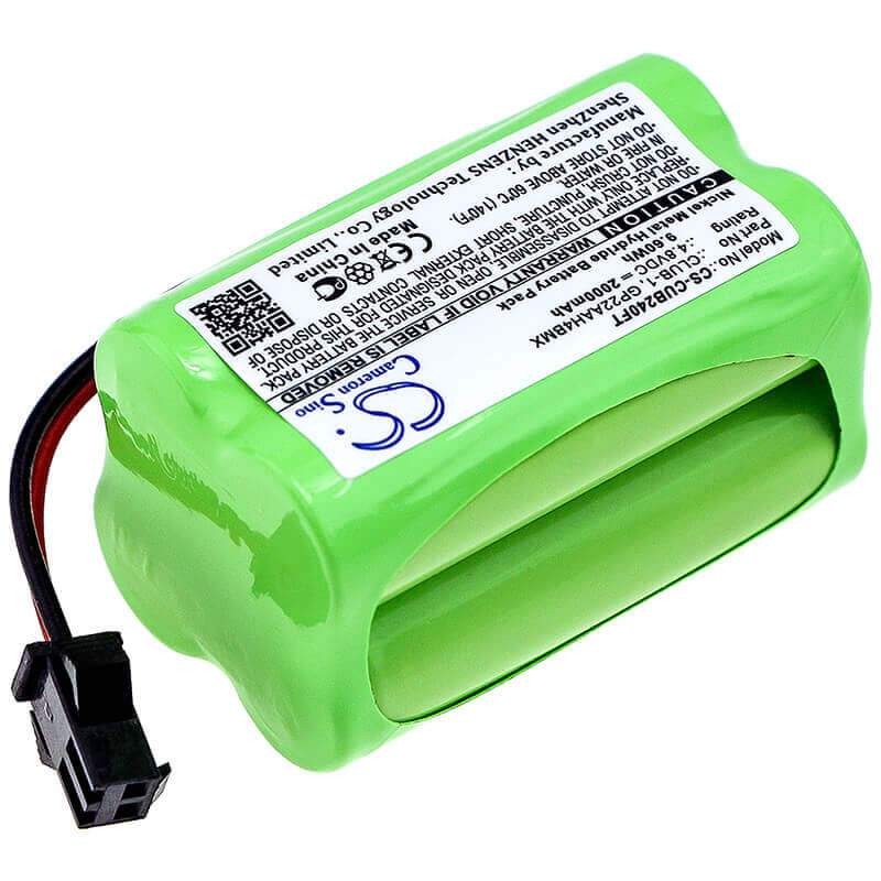 4.8V, Ni-MH, 2000mAh, Flashlight battery fits Clulite, B24, Range, Torch, 9.60Wh Flashlight Cameron Sino Technology Limited