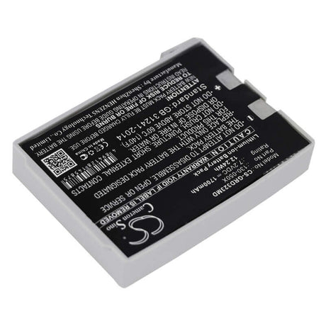7.2V, Li-ion, 1700mAh, Medical battery fits Cme, 130-050x, Bodyguard 323, 12.24Wh Medical Cameron Sino Technology Limited (Medical)