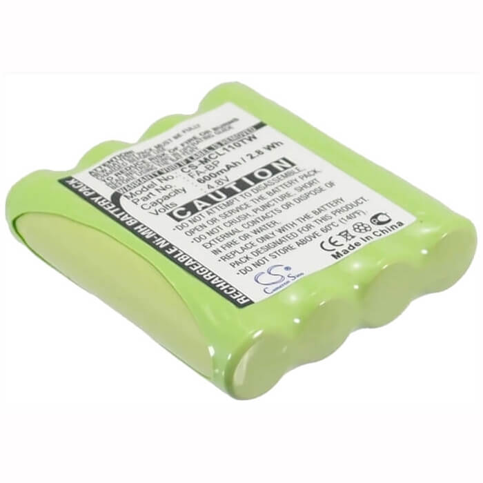 4.8V, Ni-MH, 600mAh, Two-Way Radio battery fits Motorola, Microtalk, Maxon, Cobra, Audioline, Acc-214, 2.88Wh Two-Way Radio Cameron Sino Technology Limited