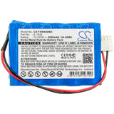12.0V, Ni-MH, 2000mAh, Medical battery fits Fresenius, Codan, 120049, Argus 707 V Volumetric Pump, Infusion Pump Argus 707, 24.00Wh Medical Cameron Sino Technology Limited (Medical)