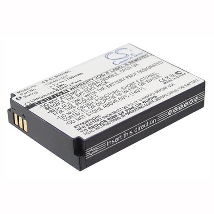 3.7V, Li-ion, 1700mAh, Heated Clothes battery fits Columbia, 036482-001, Omni-heat, 6.29Wh Heated Clothes Cameron Sino Technology Limited