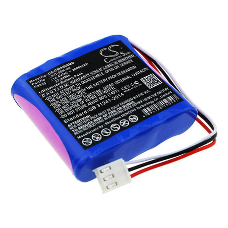 14.4V, Li-ion, 2600mAh, Medical battery fits Comen, Jht-99k-00, Cm600, Cm-600, 37.44Wh Medical Cameron Sino Technology Limited (Medical)