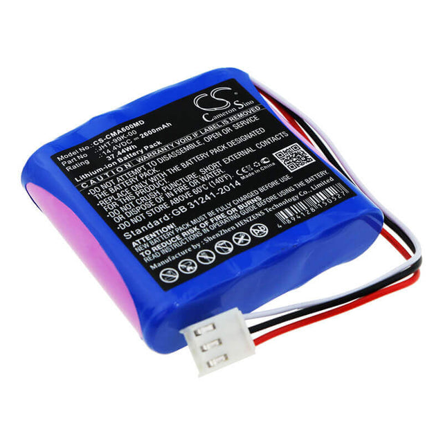 14.4V, Li-ion, 2600mAh, Medical battery fits Comen, Jht-99k-00, Cm600, Cm-600, 37.44Wh Medical Cameron Sino Technology Limited (Medical)