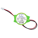 3.0V, Lithium, 75mAh, CMOS / BackUp battery fits Hp, Compaq, 468824-001, Armada E500, Armada E700, 0.23Wh CMOS / BackUp Cameron Sino Technology Limited