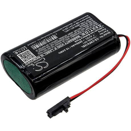 7.4V, Li-ion, 2600mAh, Equipment battery fits Comsonics, 101606-001, 101610-DF, Qam Sniffer, 19.24Wh Equipment, Survey, Test Cameron Sino Technology Limited