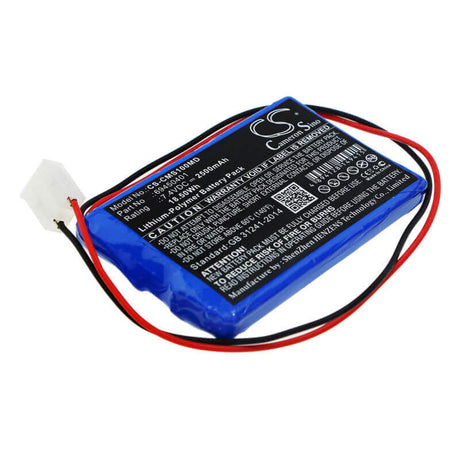 7.4V, Li-Polymer, 2500mAh, Medical battery fits Contec, 69450401, Ecg-100g, 18.50Wh Medical Cameron Sino Technology Limited (Medical)