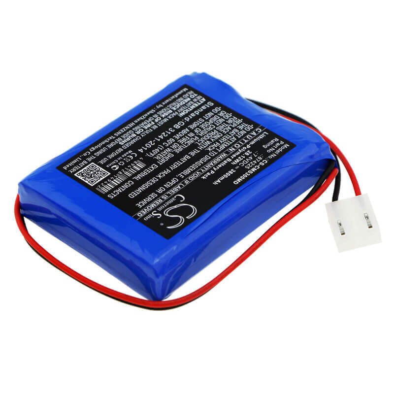 7.4V, Li-Polymer, 3800mAh, Medical battery fits Contec, 874225, Ecg-300g, Ecg300gt, 28.12Wh Medical Cameron Sino Technology Limited (Medical)