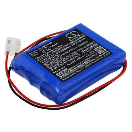 7.4V, Li-Polymer, 3800mAh, Medical battery fits Contec, 874225, Ecg-300g, Ecg300gt, 28.12Wh Medical Cameron Sino Technology Limited (Medical)