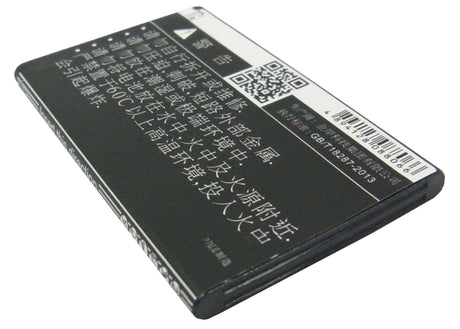 3.7V, Li-ion, 900mAh, SmartPhone battery fits Coolpad, Cpld-86, 1606, 1606+, 3.33Wh Mobile, SmartPhone Cameron Sino Technology Limited (Suspended)