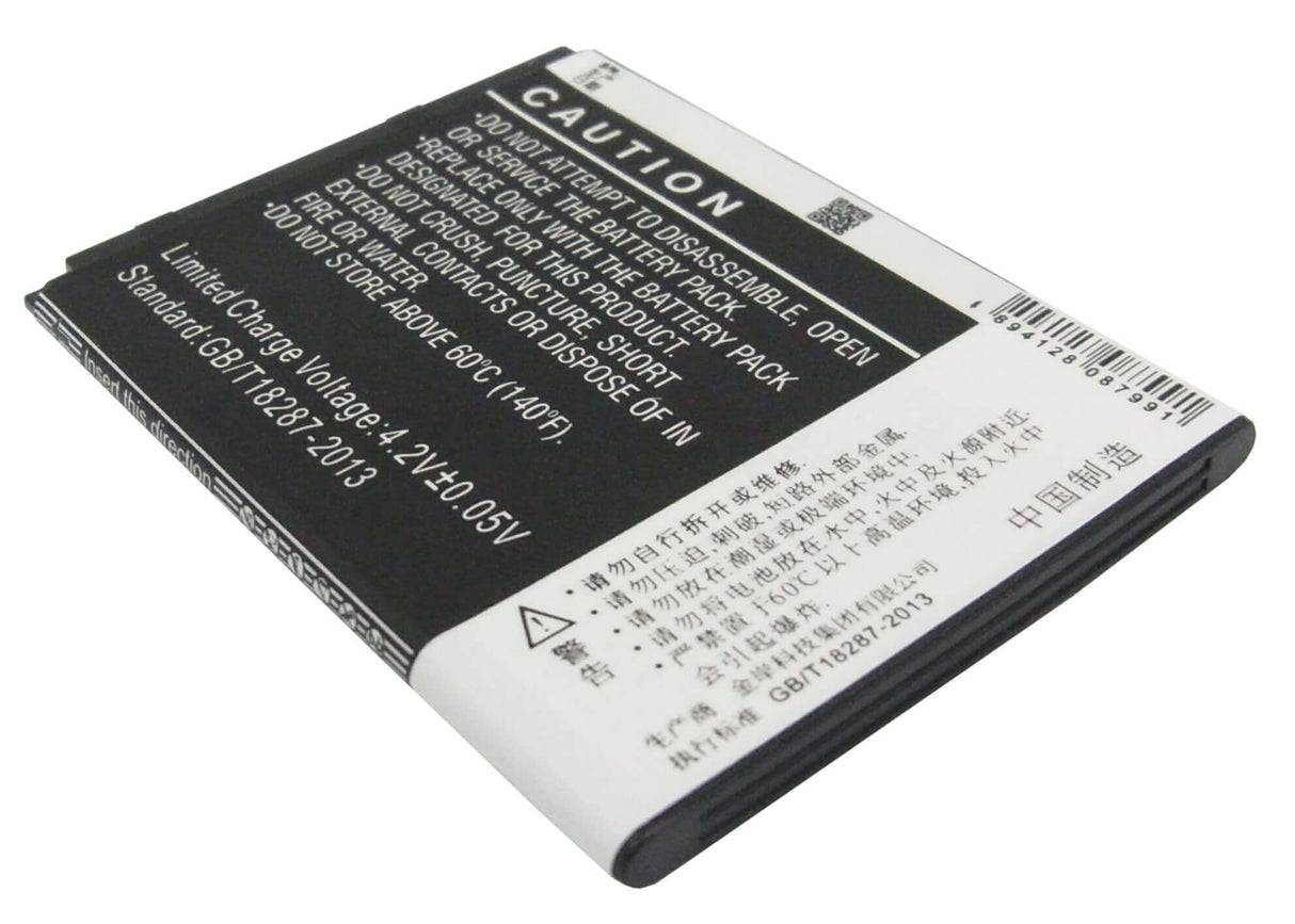 3.7V, Li-ion, 1100mAh, SmartPhone battery fits Coolpad, Cpld-108, 5210a, 5210d, 4.07Wh Mobile, SmartPhone Cameron Sino Technology Limited (Suspended)