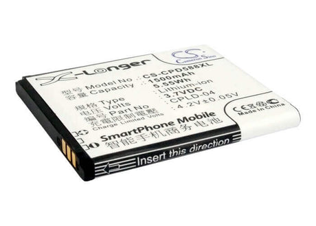 3.7V, Li-ion, 1500mAh, SmartPhone battery fits Coolpad, Cpld-04, 5880, 5.55Wh Mobile, SmartPhone Cameron Sino Technology Limited (Smartphone)