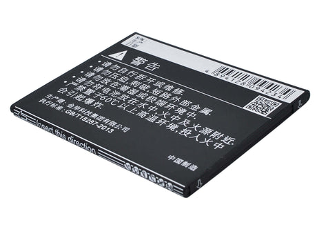 3.7V, Li-ion, 2000mAh, SmartPhone battery fits Coolpad, Cpld-124, 7275, 7.4Wh Mobile, SmartPhone Cameron Sino Technology Limited (Suspended)