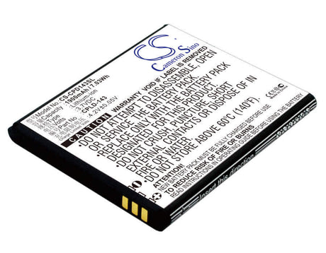 Battery For Coolpad, 7605 3.7v, 1900mah - 7.03wh Batteries for Electronics Cameron Sino Technology Limited (Suspended)   