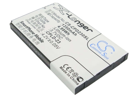 3.7V, Li-ion, 1350mAh, SmartPhone battery fits Coolpad, Cpld-23, 8688, 5Wh Mobile, SmartPhone Cameron Sino Technology Limited (Suspended)