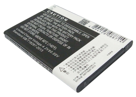 3.7V, Li-ion, 1500mAh, SmartPhone battery fits Coolpad, Cpld-69, 8809, 5.55Wh Mobile, SmartPhone Cameron Sino Technology Limited (Suspended)
