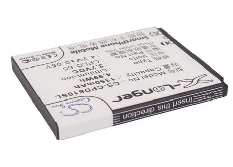 3.7V, Li-ion, 1350mAh, SmartPhone battery fits Coolpad, Cpld-65, 8810, 5Wh Mobile, SmartPhone Cameron Sino Technology Limited (Smartphone)