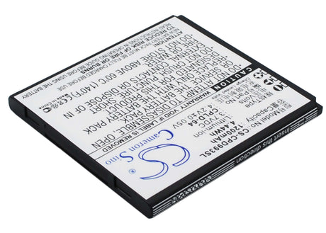 3.7V, Li-ion, 1200mAh, SmartPhone battery fits Coolpad, Cpld-64, 9930, W702, 4.44Wh Mobile, SmartPhone Cameron Sino Technology Limited (Suspended)