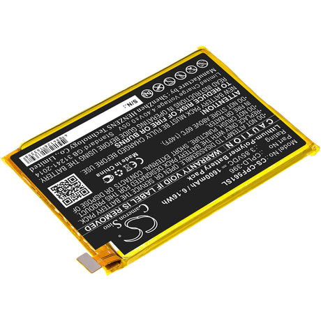 3.85V, Li-Polymer, 1600mAh, SmartPhone battery fits Coolpad, Cpld-396, E561, Torino S, 6.16Wh Mobile, SmartPhone Cameron Sino Technology Limited (Smartphone)